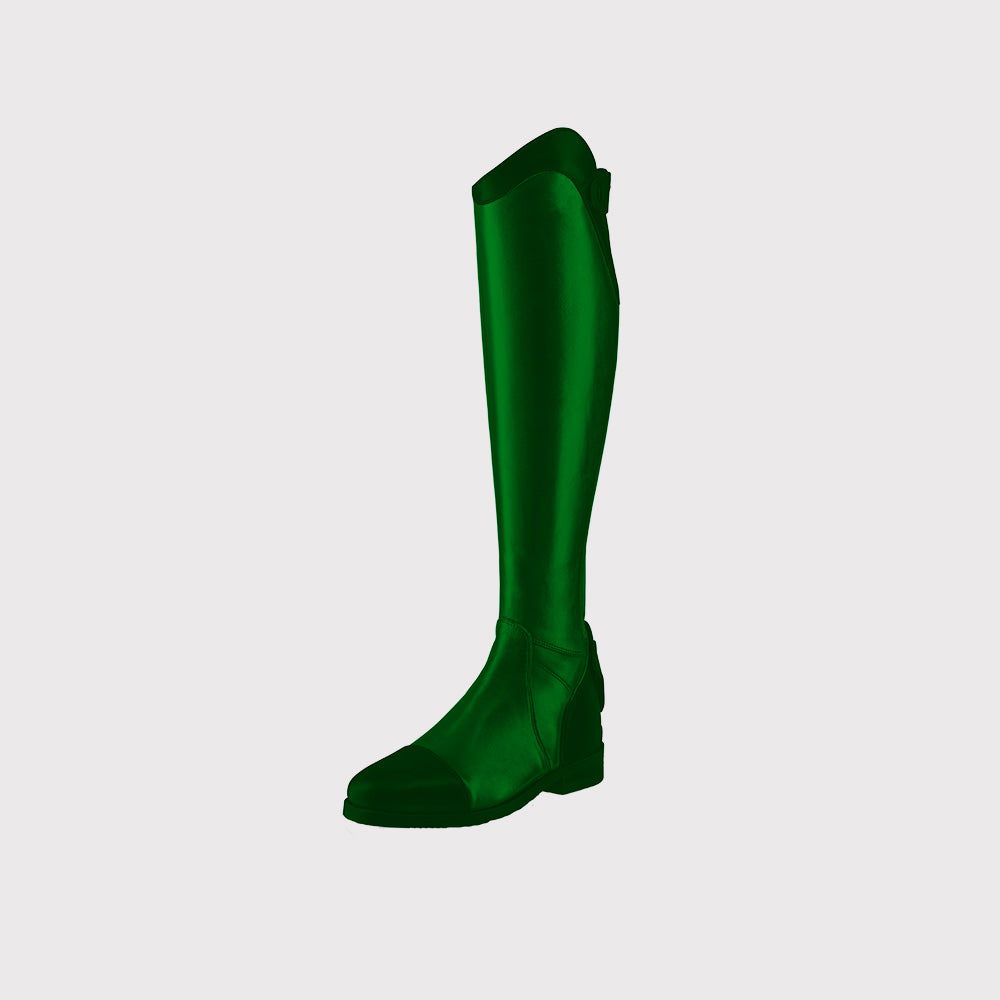 Bottes Cavalières Femmes En Cuir Marron - Hauteur Genou - Talon Carré 2-7cm - Neuves Dans Boîte - Fabriqué Portugal