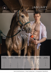 Horse and Hunk Calendrier 2026 Horse and Hunk Calendrier 2026