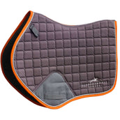 Schockemöhle Tapis de Selle Power Logo de Saut Graphite Schockemöhle Tapis de Selle Power Logo de Saut Graphite