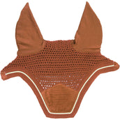 Kentucky Bonnet Anti-Mouches Wellington Velours Orange Kentucky Bonnet Anti-Mouches Wellington Velours Orange