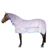 Riding World Couverture Anti-Mouches Combo Blanc/Bleu Riding World Couverture Anti-Mouches Combo Blanc/Bleu