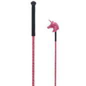 Dublin Cravache de Saut Glitter Unicorn Rouge Dublin Cravache de Saut Glitter Unicorn Rouge