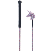 Dublin Cravache de Saut Glitter Unicorn arc-en-ciel Dublin Cravache de Saut Glitter Unicorn arc-en-ciel