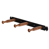 Stubbs Porte-Manteaux Retro 3 Crochets Noir Stubbs Porte-Manteaux Retro 3 Crochets Noir