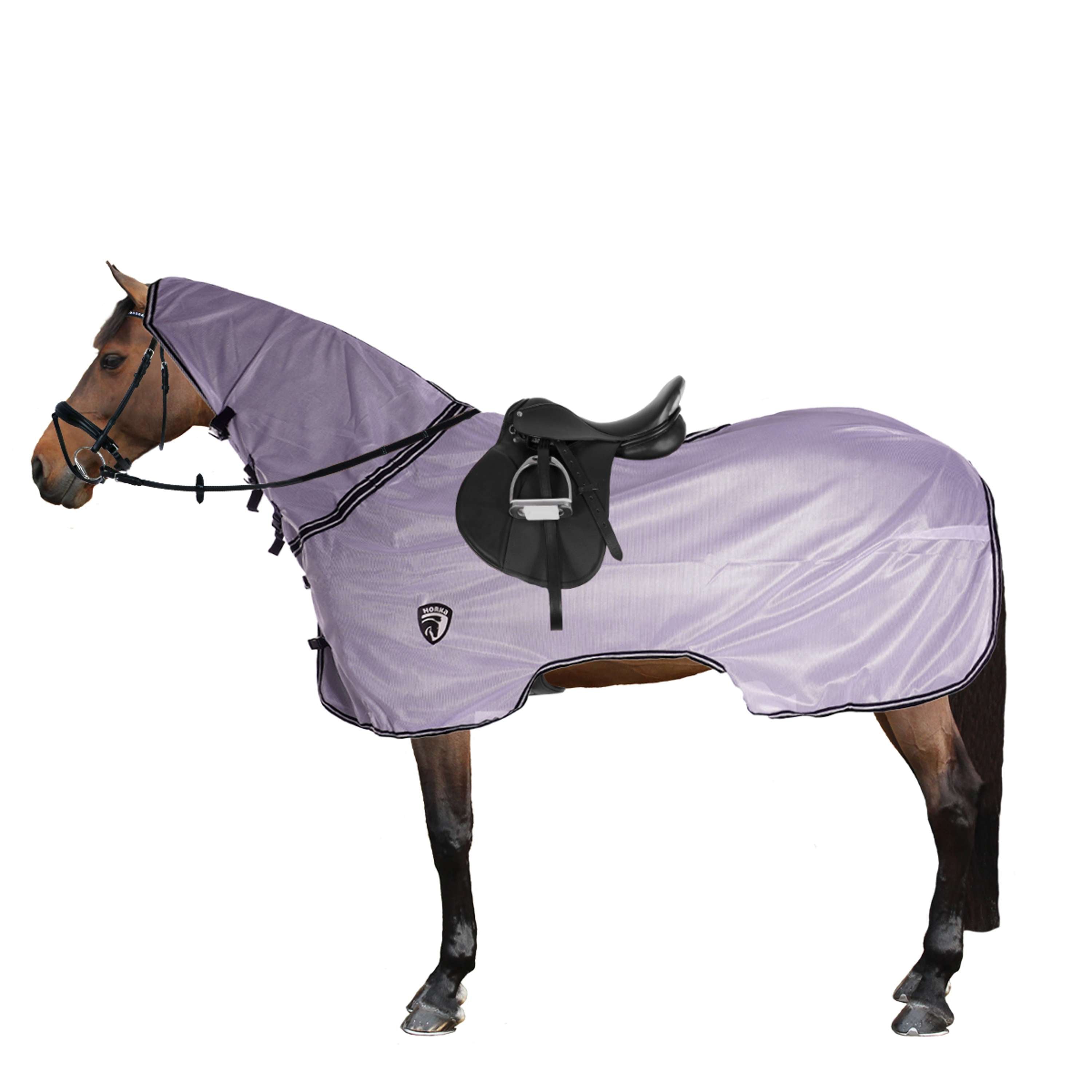 Chemise anti-dermite cheval avec couvre-cou Rambo Sweet itch Hoody Chemise anti-dermite cheval avec couvre-cou Rambo Sweet itch Hoody