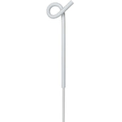 Agradi Power Piquet de Clôture Acier de Ressort avec Boucle 10 Pièces Métal Blanc Agradi Power Piquet de Clôture Acier de Ressort avec Boucle 10 Pièces Métal Blanc