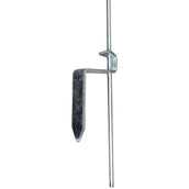 Agradi Power Piquet de Clôture Acier de Ressort avec Boucle 10 Pièces Métal 109cm Blanc Agradi Power Piquet de Clôture Acier de Ressort avec Boucle 10 Pièces Métal 109cm Blanc