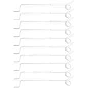 Ako Isolateur à Distance Boucle 10 Pièces Blanc Ako Isolateur à Distance Boucle 10 Pièces Blanc