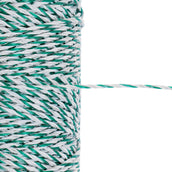 Ako Fil de Clôture PremiumLine Blanc/Vert Ako Fil de Clôture PremiumLine Blanc/Vert