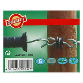 Ako Isolateur Double Ancrage 6 Pièces Noir Ako Isolateur Double Ancrage 6 Pièces Noir