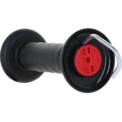 Ako Poignée de Portail Filet/Corde avec Crochet Ouvert Noir Ako Poignée de Portail Filet/Corde avec Crochet Ouvert Noir