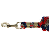 Harry's Horse Corde pour Licol Comfort Bleu/rouge/beige Harry's Horse Corde pour Licol Comfort Bleu/rouge/beige