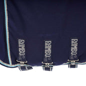 Rambo Couverture d'Écurie Optimo marine Beige Rambo Couverture d'Écurie Optimo marine Beige