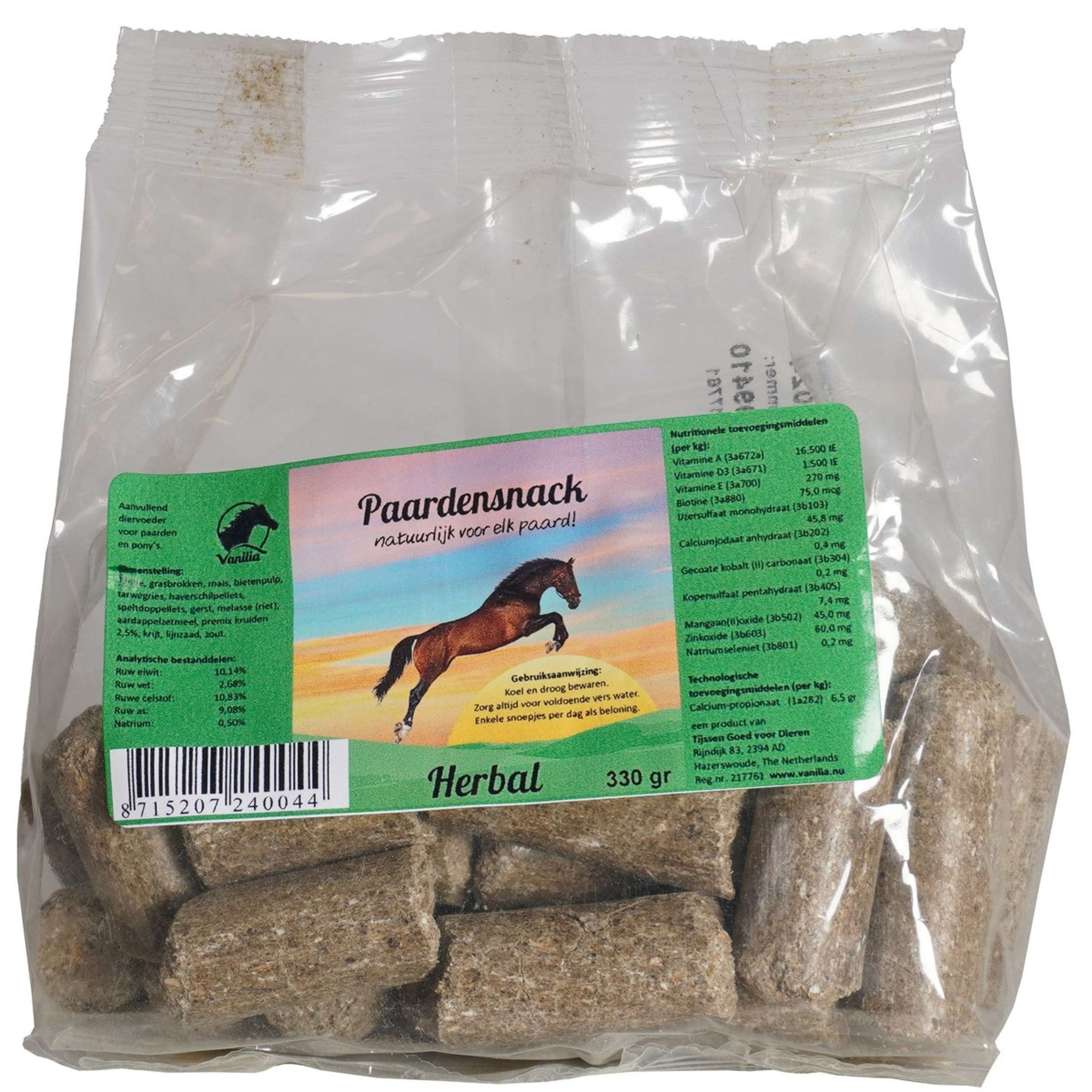Vanilia Friandises aux Herbes pour Chevaux Vanilia Friandises aux Herbes pour Chevaux