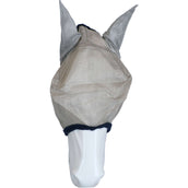 Amigo Fly Mask Argent/Bleu Marine Amigo Fly Mask Argent/Bleu Marine