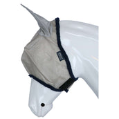 Amigo Fly Mask Argent/Bleu Marine Amigo Fly Mask Argent/Bleu Marine