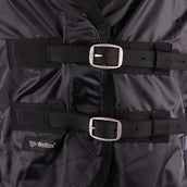 Back on Track Couverture à Mailles Noir Back on Track Couverture à Mailles Noir