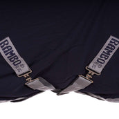 Rambo Couverture d'Écurie Helix Fermeture Disque Marin/Argente Rambo Couverture d'Écurie Helix Fermeture Disque Marin/Argente