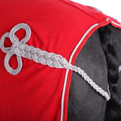 HKM Couverture Polaire avec Col Rouge HKM Couverture Polaire avec Col Rouge