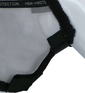 HKM Masque Anti-Mouches avec Filet Amovible Argent/Noir HKM Masque Anti-Mouches avec Filet Amovible Argent/Noir