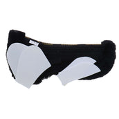 Kavalkade Tapis Sous-Selle avec Peau d'Agneau et Inserts Noir Kavalkade Tapis Sous-Selle avec Peau d'Agneau et Inserts Noir