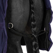 Back on Track Couverture à Mailles Bleu Back on Track Couverture à Mailles Bleu