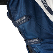 Rambo Chemise Turnout 0g Summer Series Marine/Gris Rambo Chemise Turnout 0g Summer Series Marine/Gris