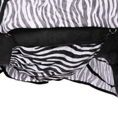 RugBe by Covalliero Couverture Anti-Mouches avec Couvre-cou Zèbre Zebra RugBe by Covalliero Couverture Anti-Mouches avec Couvre-cou Zèbre Zebra