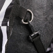 RugBe by Covalliero Couverture Anti-Mouches avec Couvre-cou Zèbre Zebra RugBe by Covalliero Couverture Anti-Mouches avec Couvre-cou Zèbre Zebra