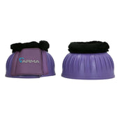 Arma by Shires Cloches d'Obstacles Molleton Noir Violet Arma by Shires Cloches d'Obstacles Molleton Noir Violet