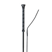 Shires Cravache de Dressage Rubber Grip Noir Shires Cravache de Dressage Rubber Grip Noir