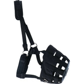 Shires Muselière Anti-Coliques Confort Noir Shires Muselière Anti-Coliques Confort Noir