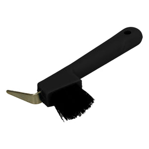 Shires Cure-Pied/Brosse à Sabots Noir Shires Cure-Pied/Brosse à Sabots Noir