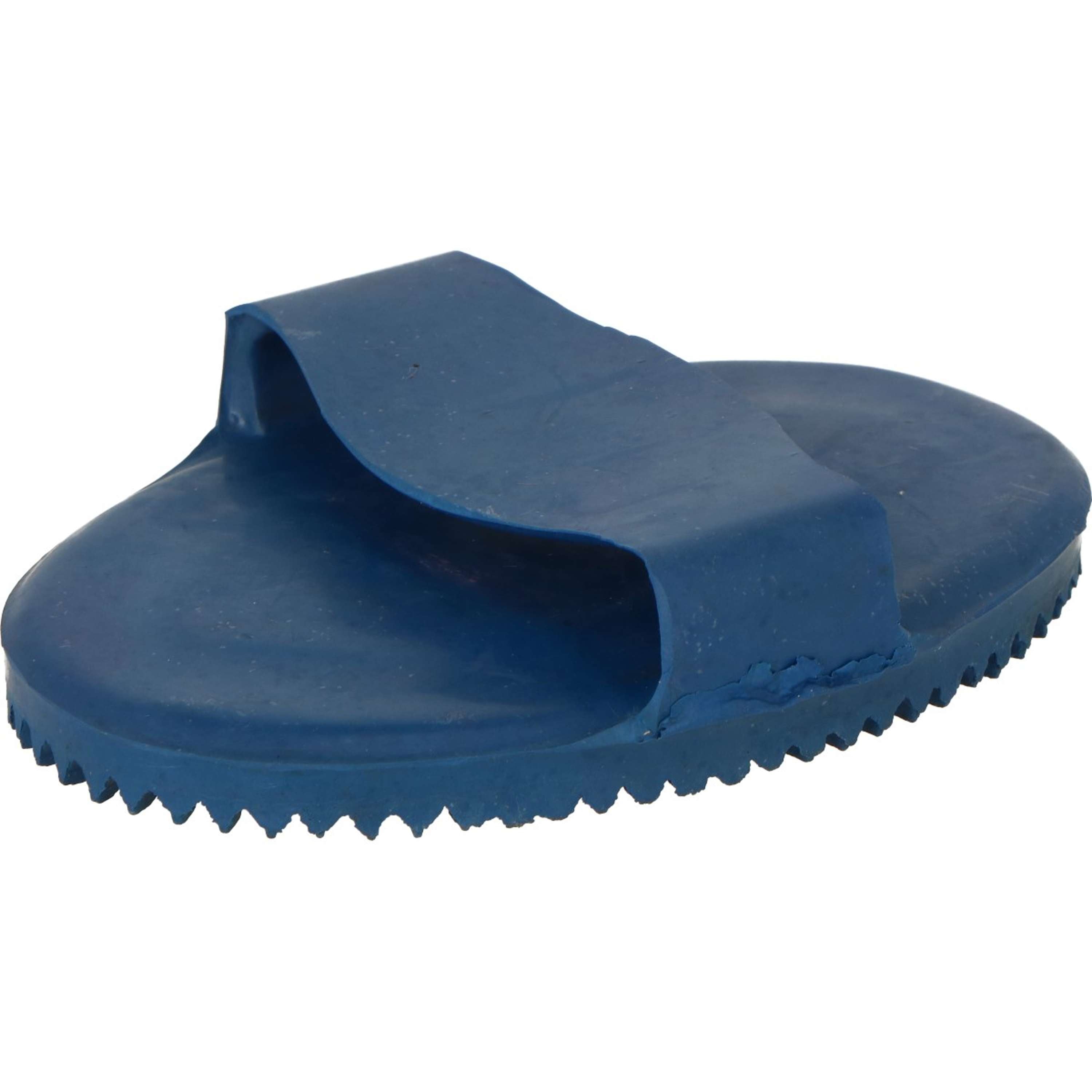 LINCOLN Plastique Étrille Petit Bleu - Accessoire Soins Chevaux