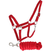 Riding World Ensemble Licol Club avec Corde Rouge Riding World Ensemble Licol Club avec Corde Rouge