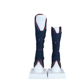 EQUITHÈME Guêtres de Transport 1200D Marine bleu/Bordeaux/blanc EQUITHÈME Guêtres de Transport 1200D Marine bleu/Bordeaux/blanc