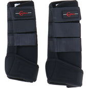 Kerbl Protèges-Tendons Synthétique Caoutchouc Set de 4 Noir Kerbl Protèges-Tendons Synthétique Caoutchouc Set de 4 Noir