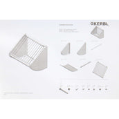 Kerbl Râtelier à Foin avec Grille Kerbl Râtelier à Foin avec Grille