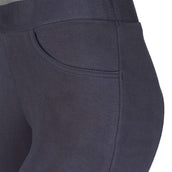 HKM Legging d'Équitation Yvi Silicones Fond Peau Bleu foncé HKM Legging d'Équitation Yvi Silicones Fond Peau Bleu foncé