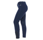Covalliero Pantalon d'Équitation BasicPlus Enfants Bleu Covalliero Pantalon d'Équitation BasicPlus Enfants Bleu
