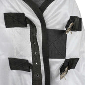 HORKA Couverture Anti-Mouches avec Cou Fixe Argent HORKA Couverture Anti-Mouches avec Cou Fixe Argent