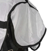 HORKA Couverture Anti-Mouches avec Cou Fixe Argent HORKA Couverture Anti-Mouches avec Cou Fixe Argent