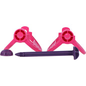 Bizzy Cheval à chevaucher Multifonctionnel Rose Bizzy Cheval à chevaucher Multifonctionnel Rose