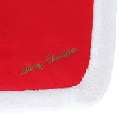 EQUITHÈME Tapis de Selle Noël Rouge EQUITHÈME Tapis de Selle Noël Rouge