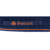 Bucas Therapy Tapis de Selle Dressage Bleu Marine/Orange Bucas Therapy Tapis de Selle Dressage Bleu Marine/Orange