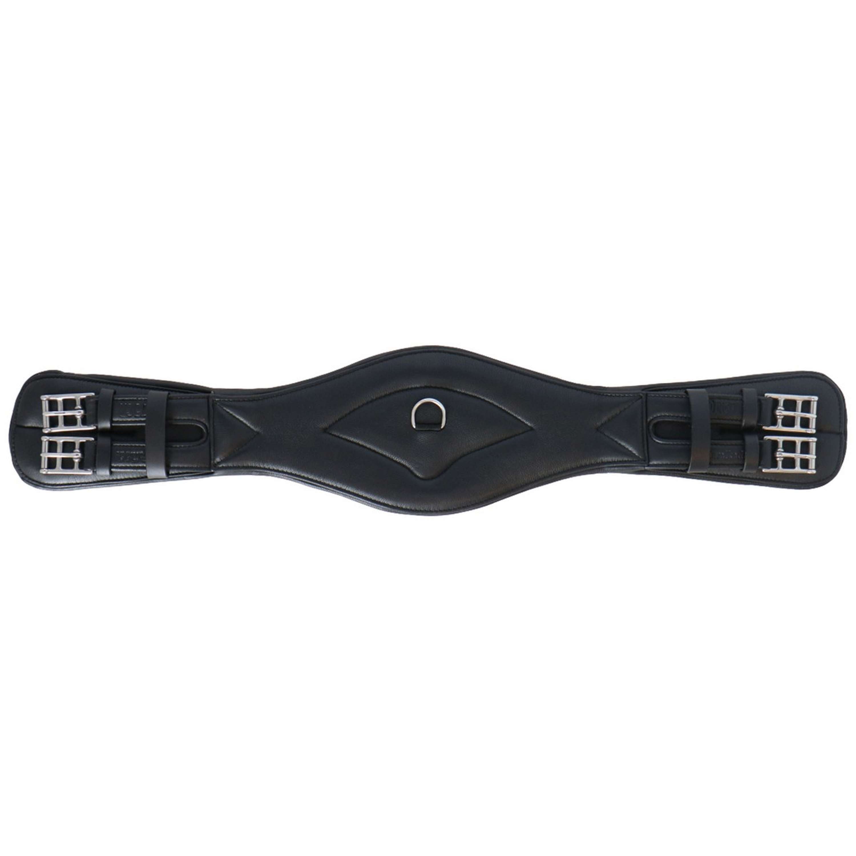 Sangle de dressage gaufrée Hycomfort élastique aux deux Sangle de dressage gaufrée Hycomfort élastique aux deux