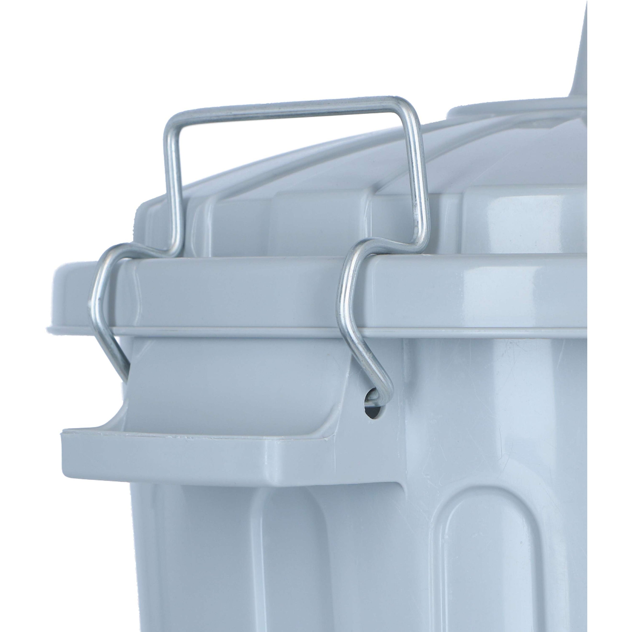 Curver Tonneau d'alimentation avec couvercle Gris Curver Tonneau d'alimentation avec couvercle Gris