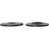 Acavallo Rondelles de Mors Contoured Marron Acavallo Rondelles de Mors Contoured Marron