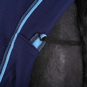 Riding World Couverture Polaire Combo Marine/Bleu Riding World Couverture Polaire Combo Marine/Bleu