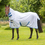 Tempest Original by Shires Couverture Anti-Mouches Fly Combo Blanc Tempest Original by Shires Couverture Anti-Mouches Fly Combo Blanc